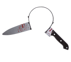 Serre Tête Couteau Sanglant / Diadème Couteau Avec Sang / La Maison Du Déguisement