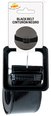 Ceinture Disco Noir / Ceinture Noir Brillante / La Maison Du Déguisement