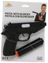 Pistolet avec silencieux / La Maison Du déguisement