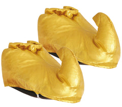 Babouches Orientales Or / Sur bottes Arabe et Maharadja Dorée / Babouches Sultan, Aladdin OR / La Maison Du Déguisement