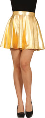Jupe Disco Année 80 Dorée / Minijupe Shiny Disco Or / La Maison Du Déguisement