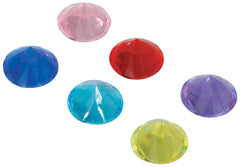 Lot de 50 pierres précieuses / Sachet de 50 Diamants multicolors / La Maison Du Déguisement