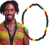 Collier Rasta / Collier Jamaïcain / La Maison Du Déguisement