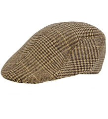 Casquette Gatsby à Chevron Beige / Béret Années 30 / casquette Coppola Beige / La Maison Du Déguisement