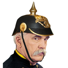 Casque Soldat / Chapeau Prussien / Casque De Police / La Maison Du Déguisement