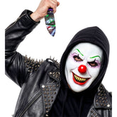 Masque Clown Malefique Latex / Masque Clown Horror En Souple / La Maison Du Déguisement