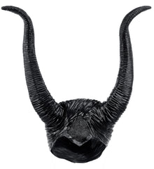 Coiffe Démon Maléfique Latex / Casque Halloween Latex Avec Cornes Souple / La Maison Du Déguisement