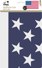 Drapeau Américain, 90x150 CM / Drapeau USA / Drapeau Etats Unis / La Maison Du Déguisement