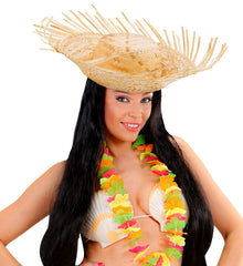 Chapeau Hawaï / Chapeau de paille / La Maison du Déguisement