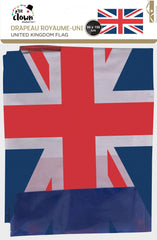 Drapeau Royaume Uni, 90x150 CM / Drapeau UK / Drapeau Union jack / La Maison Du Déguisement