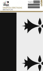 Drapeau Bretagne, 90x150 CM / Drapeau Breton / La Maison Du Déguisement