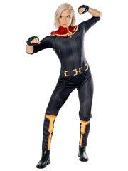 Location Déguisement Captain Marvel The Marvels luxe Adulte / Location Costume Super Héros Femme Capitain Marvel Avengers Femme / La Maison Du Déguisement