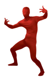 Déguisement Combinaison Intégrale Kolalapo Rouge / Costume Morphsuit Kolalapo Rouge / La Maison du Déguisement
