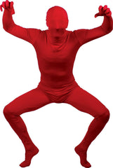 Déguisement Combinaison Intégrale Kolalapo Rouge / Costume Morphsuit Kolalapo Rouge / La Maison du Déguisement
