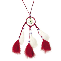 Collier Attrape rêves à plumes / Collier Cheyenne à plumes / Collier Indienne à plumes / La Maison Du Déguisement