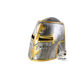 Casque Chevalier Adulte / Casque Guerrier médiéval / Casque Croisé de luxe / La Maison Du Déguisement