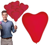 Ensemble de 10 Ballons Cœurs / 10 Ballons Coeur / Sachet de 10 Ballons en Forme de Cœur / la maison Du Déguisement