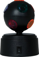 Boule Disco à Led 9x9x12 cm Piles / La Maison Du Déguisement