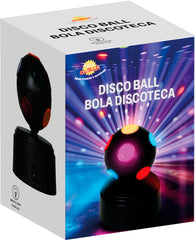 Boule Disco à Led 9x9x12 cm Piles / La Maison Du Déguisement