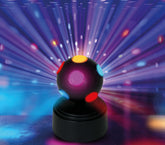 Boule Disco à Led 9x9x12 cm Piles / La Maison Du Déguisement
