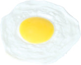 Œuf Frit En Latex / Farce Œuf Frit En Souple / La Maison Du Déguisement