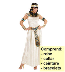 Déguisement Cléopâtre Luxe / Costume Reine Egyptienne Luxe / Costume Impératrice Egyptienne Luxe / La Maison Du déguisement