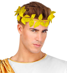 Couronne De Laurier Or / Couronne Feuilles de Lauriers Dorée / La Maison Du déguisement