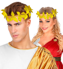Couronne De Laurier Or / Couronne Feuilles de Lauriers Dorée / La Maison Du déguisement