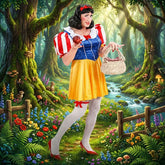 Déguisement De Blanche Neige Princesse Des Contes De Fée Adulte / Costume Blanche Neige Drag Queens Homme / La Maison Du Déguisement