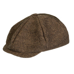 Béret Année 1900 / Casquette Birmingham Marron / La Maison Du Déguisement