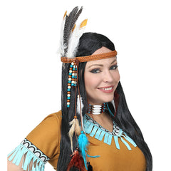 Sachet de 12 Plumes Indien / 12 plumes Indienne / La Maison Du Déguisement