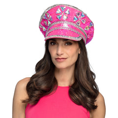 Casquette Rose Scintillante / Casquette Pink Sparkle / La Maison Du Déguisement