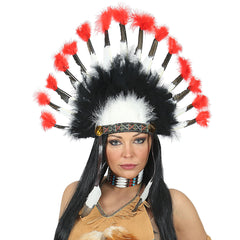 Coiffe Chef Indien / Coiffe Cheyenne / La Maison Du Déguisement