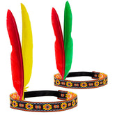 Bandeau Indien à plumes / Serre tête Cheyenne à plumes / La Maison Du déguisement