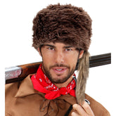 Chapeau Trappeur Peluche / Toque De Davy Crockett / La Maison Du Déguisement