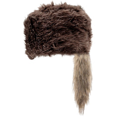 Chapeau Trappeur Peluche / Toque De Davy Crockett / La Maison Du Déguisement