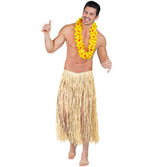 Jupe Hawaïenne en raphia naturel / Jupe Hawaï en raphia / la Maison Du déguisement
