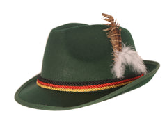 Chapeau Bavarois avec plumes / Chapeau Tyrolienne avec plumes / La Maison Du DéguisementC