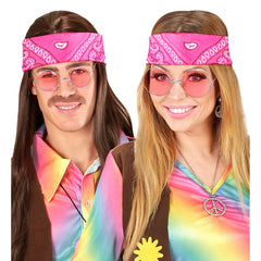 Bandana Rose / Bandana Fluo Rose / Bandana Rose Fluo / La Maison du Déguisement