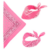 Bandana Rose / Bandana Fluo Rose / Bandana Rose Fluo / La Maison du Déguisement