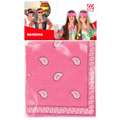 Bandana Rose / Bandana Fluo Rose / Bandana Rose Fluo / La Maison du Déguisement