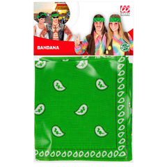 Bandana Vert / Bandana Fluo Vert / Bandana Vert Fluo / La Maison du Déguisement