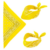 Bandana Jaune / Bandana Fluo Jaune / Bandana jaune Fluo / La Maison du Déguisement
