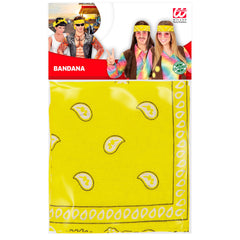 Bandana Jaune / Bandana Fluo Jaune / Bandana jaune Fluo / La Maison du Déguisement