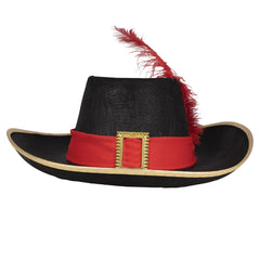 Chapeau Mousquetaire Noir / La Maison du Déguisement