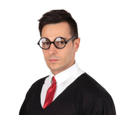 Lunettes party Sorcier / Lunettes Etudiant / Lunettes étudiant ronde / Lunettes de sorcier / La Maison Du Déguisement