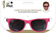 Lunettes Fluo Rose / Lunettes néon Années 80s / La Maison Du Déguisement