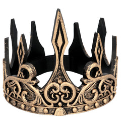 Couronne De Roi Médiéval Mousse / Couronne De Reine Médiévale Mousse / La Maison Du Déguisement