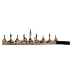 Couronne De Roi Médiéval Mousse / Couronne De Reine Médiévale Mousse / La Maison Du Déguisement