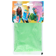 Poudre Holi Couleur Vert / Sachet 70 g de Poudre / La Maison Du Déguisement